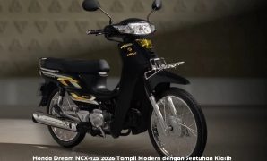 Honda Dream NCX-125 2026 Tampil Modern dengan Sentuhan Klasik Honda Dream NCX-125 2026 Tampil Modern dengan Sentuhan Klasik