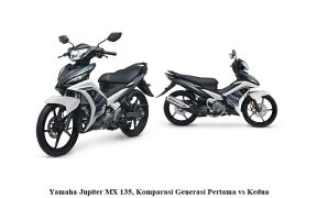 Yamaha Jupiter MX 135, Komparasi Generasi Pertama vs Kedua Yamaha Jupiter MX 135