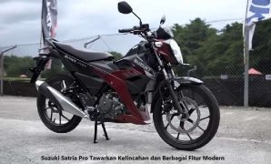 Suzuki Satria Pro Tawarkan Kelincahan dan Berbagai Fitur Modern Suzuki Satria Pro